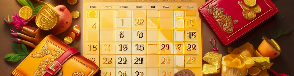 金運が良くなる日を活用する！最強の開運カレンダー